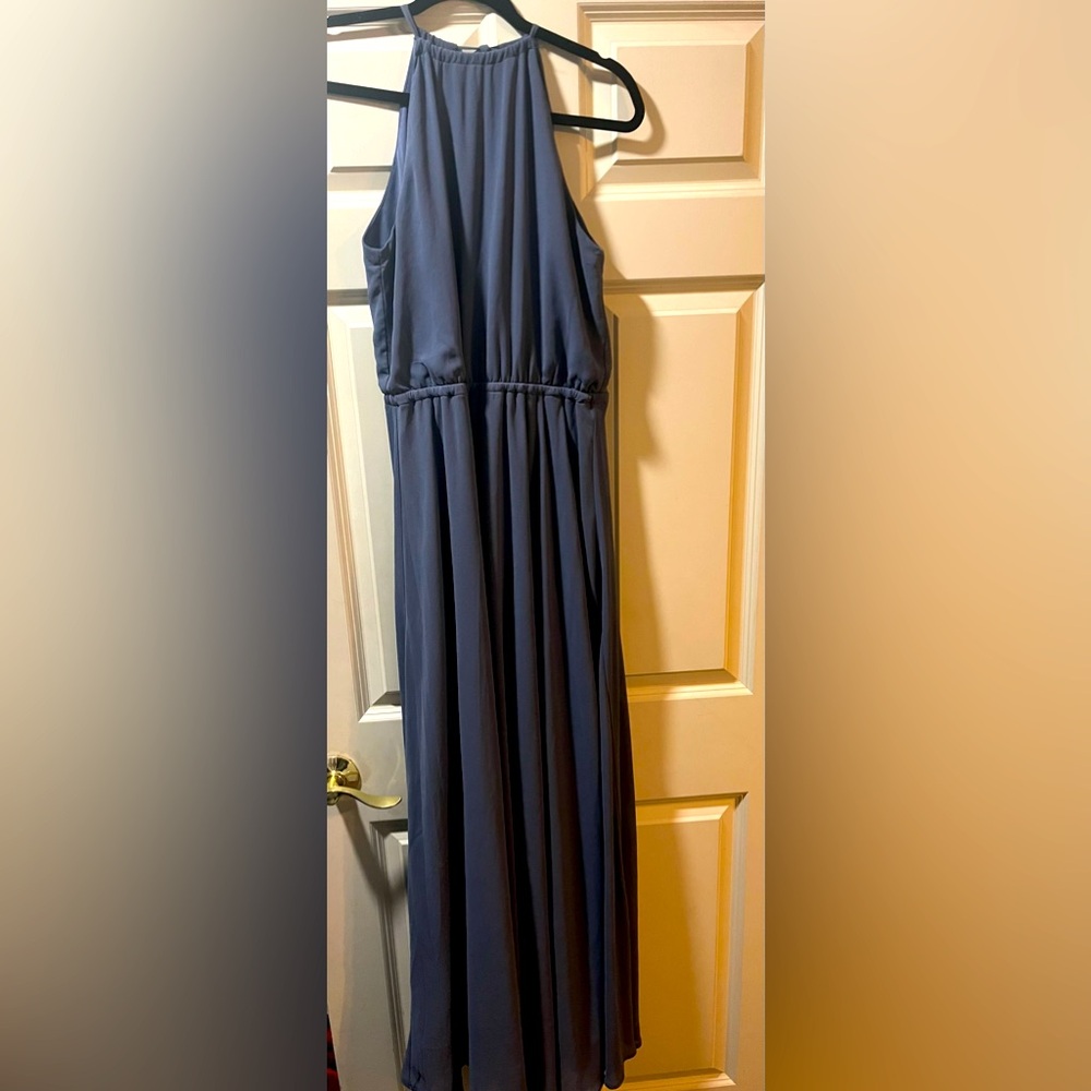 Slate Blue Maxi Dress